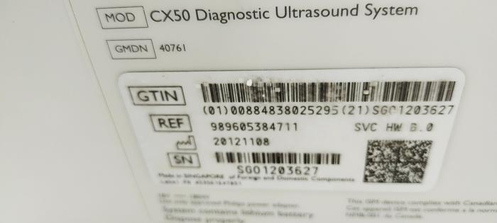 Gebraucht philips ultrasound cx50 mit 2 Sonde linear und sektor
