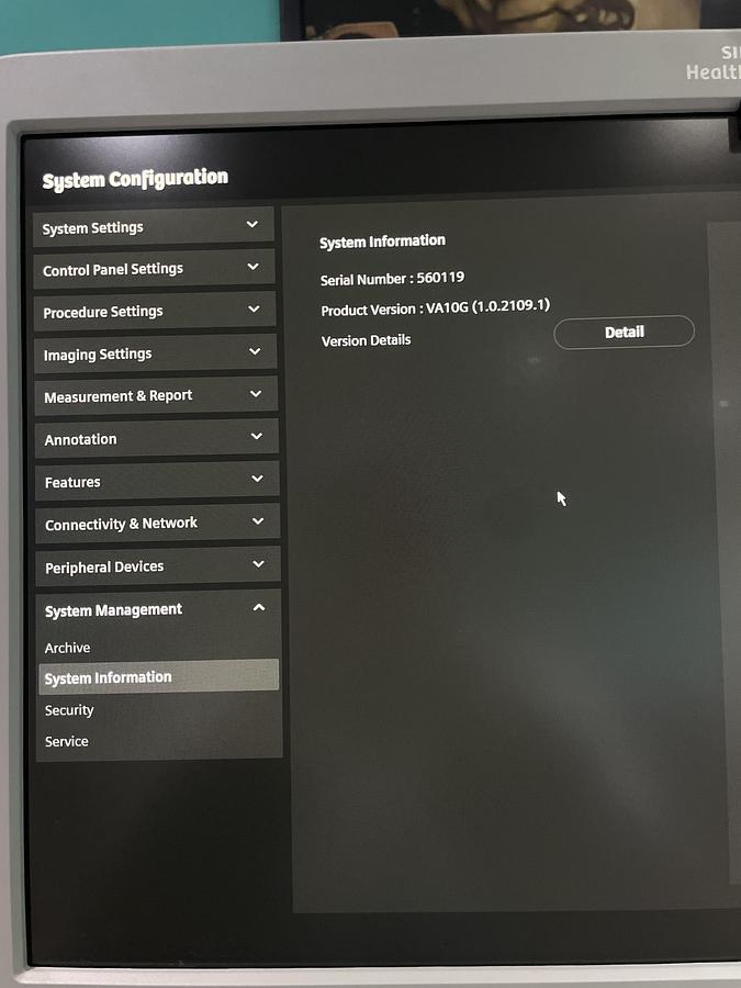 Gebraucht Siemens Acuson Redwood Ultraschallgerät