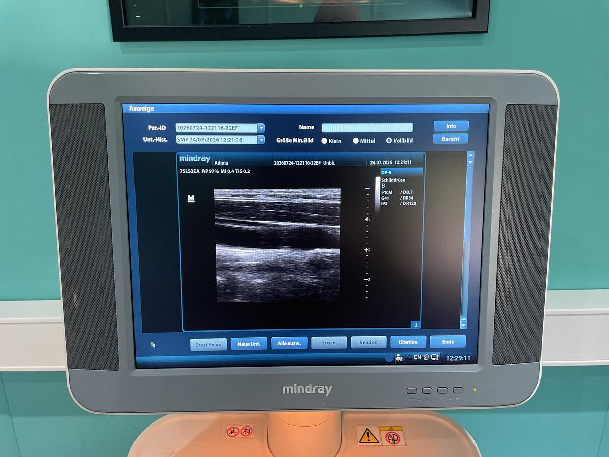 Gebraucht Mindray DP-5 Ultraschallgerät mit zwei Sonden und Drucker