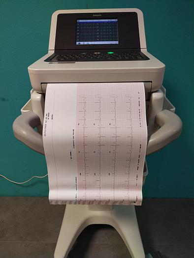Gebraucht Philips page writer TC30 EKG Gerät auf Trolly