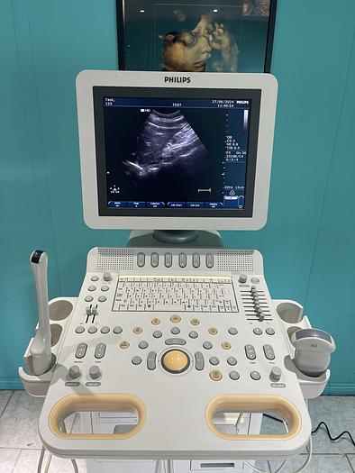 Used Philips HD7 XE Ultraschallgerät mit zwei Sonden und Drucker 