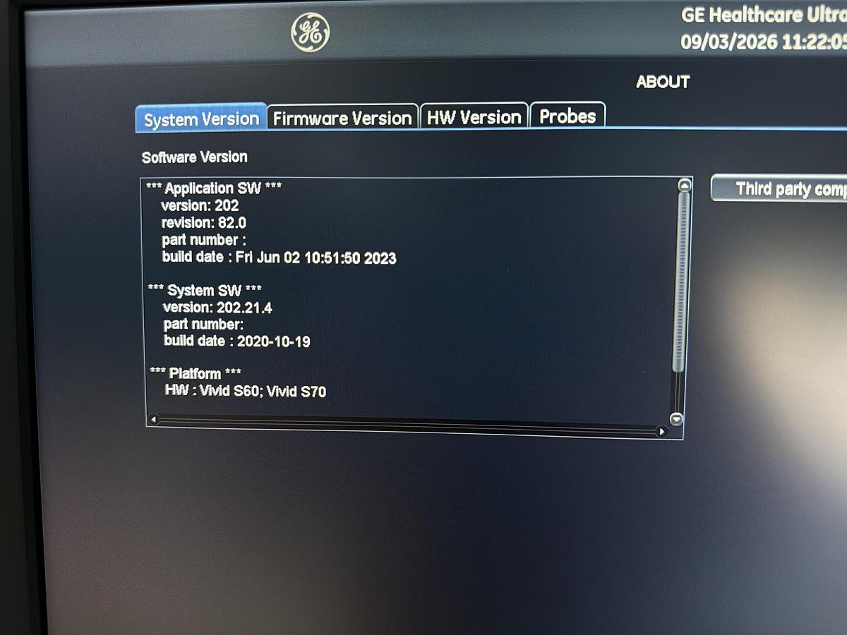 Gebraucht GE Vivid S70N Ultrasound 