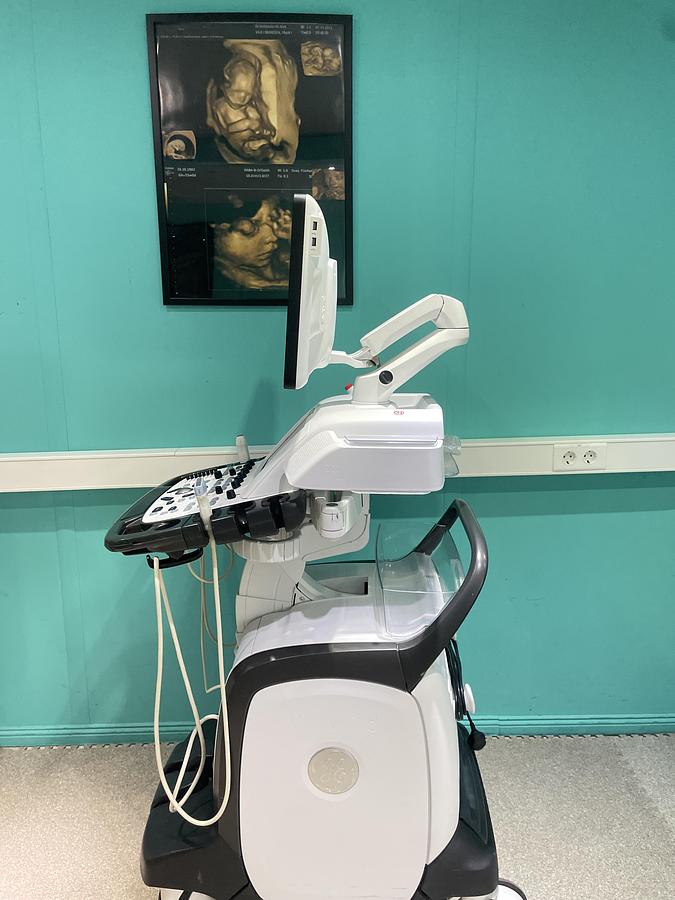 Gebraucht GE Vivid E95 v202 Ultraschallgerät mit zwei Sonden