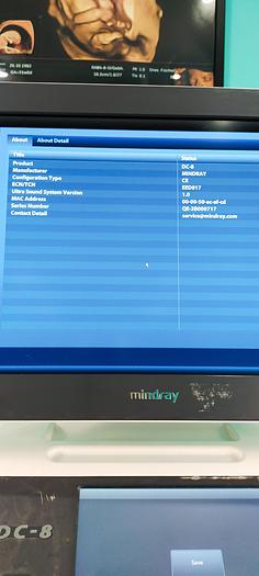 Gebraucht Mindray  DC-8 Ultraschallgerät mit 3 Sonden 