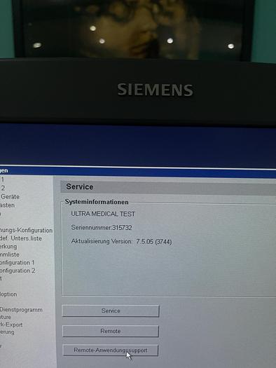 Used Siemens ACUSON X300 Ultraschallgerät mit drei Sonden 