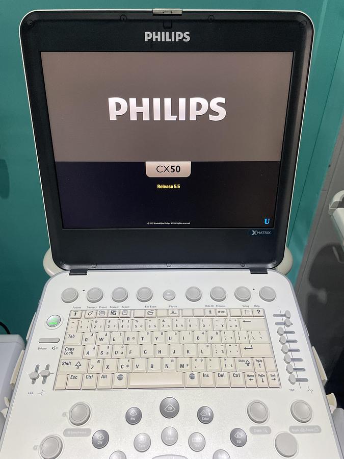 Gebraucht Philips CX50 XMATRIX HW E.0 SW 5.5 Ultraschallgerät mit zwei Sonden