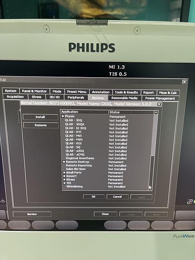 Gebraucht Philips CX50 Ultraschallgerät HW C.0 mit Sektor Sonde