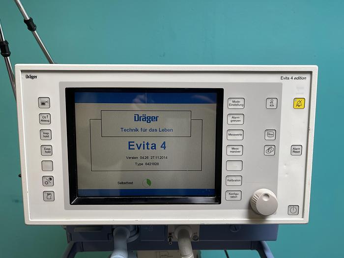 Gebraucht Dräger Evita 4 Edition Langzeitbeatmungsgerät