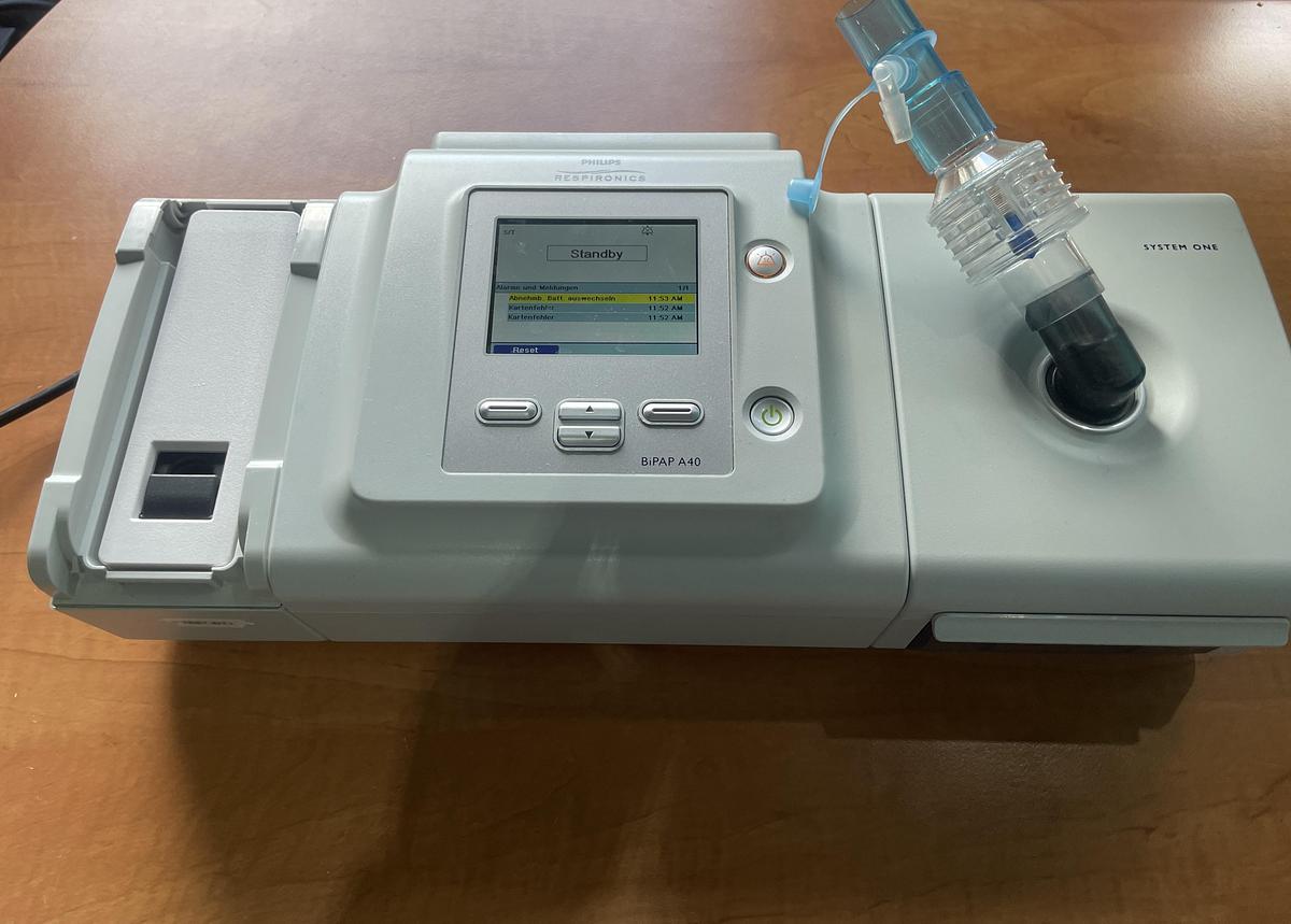 Gebraucht Philips BiPAP A40 bi-level Beatmungsgerät