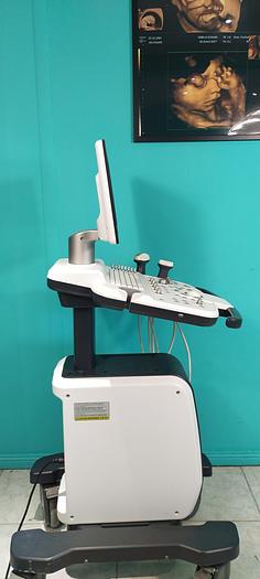 Gebraucht Alpinion ECUBE 5 Flachbildschirm-Ultraschallgerät inkl. 2 sonden Ultrasound