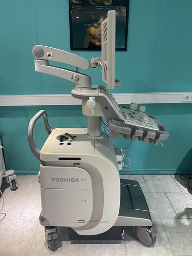 Used Toshiba Aplio 400 Ultraschallgerät mit 2 Sonden