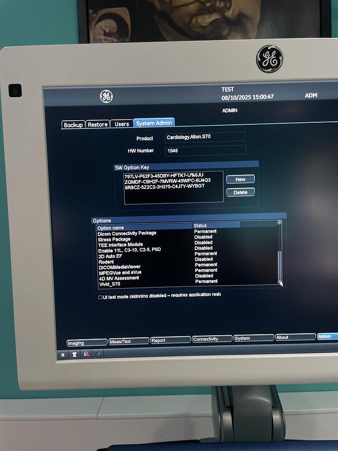 Gebraucht GE Vivid S70 Ultraschallgerät mit zwei Sonden