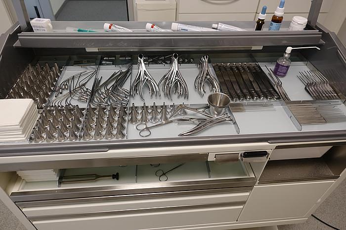 Used HNO Behandlungseinheit otopront Typ Essen/ ORL 3003