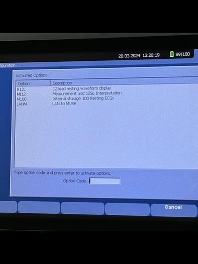 Gebraucht GE MAC 1600