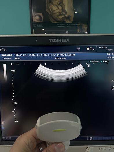 Used Toshiba Aplio 400 Ultraschallgerät mit 2 Sonden