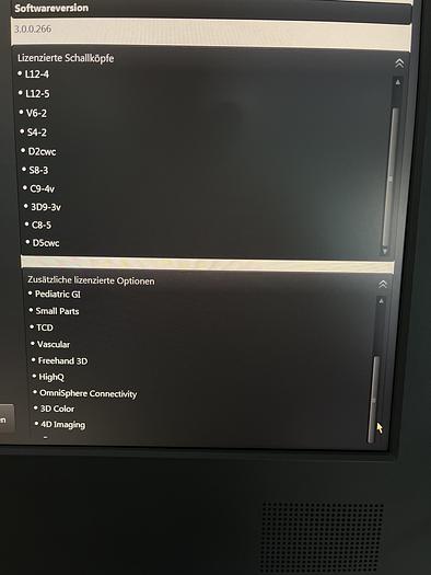 Used Philips Affiniti 30 Ultraschallgerät mit 3 Sonden und Drucker