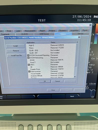 Used Philips HD7 XE Ultraschallgerät mit zwei Sonden und Drucker 