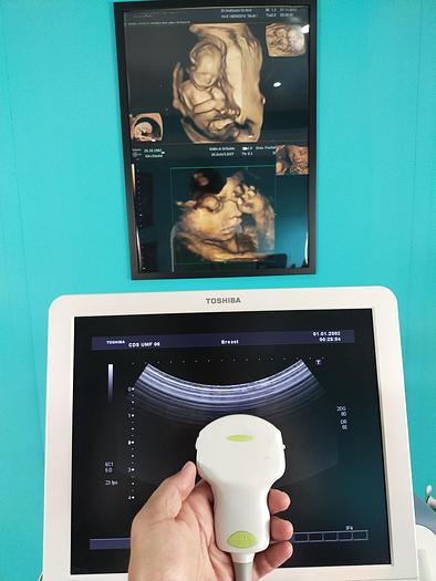 Gebraucht Toshiba Xario Ultraschal Gerät mit drei Sonde