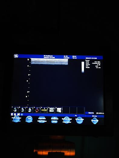 Gebraucht GE  Vivid S5  Ultraschallgerät auf Trolley mit 2 Sonden und EKG Kabel