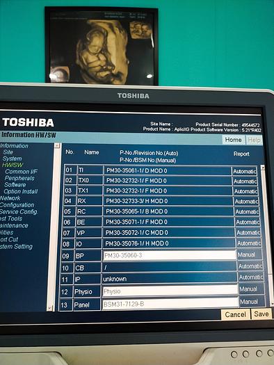 Gebraucht Toshiba iStyle Ultraschallgerät