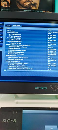 Gebraucht Mindray  DC-8 Ultraschallgerät mit 3 Sonden 