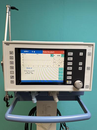 Gebraucht Dräger Evita 4 Edition Langzeitbeatmungsgerät SV 04.26