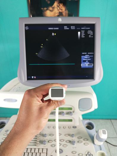 Gebraucht GE Vivid 7 Ultraschallgerät mit Konvex ,Linear ,Sektor Sonde
