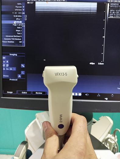 Gebraucht Siemens-Acuson-Antares Ultraschall Gerät mit vier Sonden