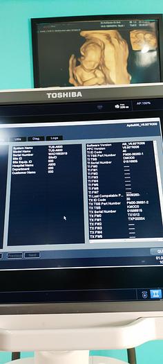 Gebraucht Toshiba Aplio 500 Ultraschallgerät mit 3 Sonden