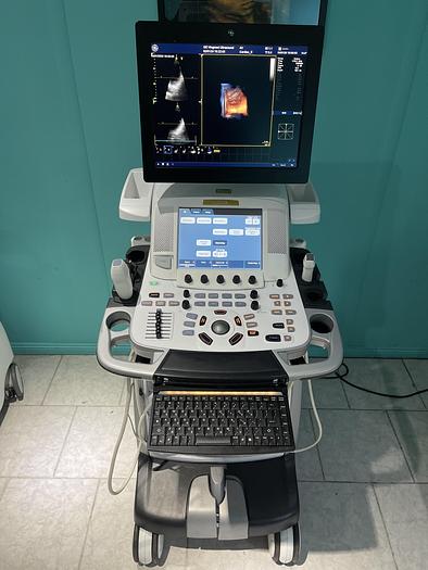 Gebraucht GE Healthcare Vivid E9 Ultraschall Gerät mit zwei Sonden