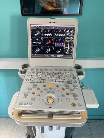 Gebraucht Philips CX50 Ultraschallgerät mit Sektor Sonde Model Version 5.0.2
