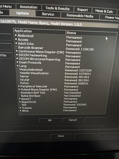 Gebraucht Philips Sparq Ultraschallgerät mit drei Sonden