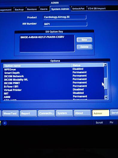 Gebraucht GE  Vivid S5  Ultraschallgerät auf Trolley mit 2 Sonden und EKG Kabel