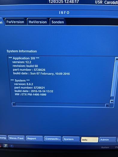 Gebraucht GE Vivid S5 Ultraschallgerät mit zwei Sonden 