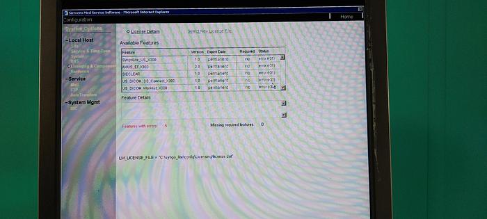 Gebraucht Siemens Acuson X300 Ultraschallgerät mit 3 Sonden