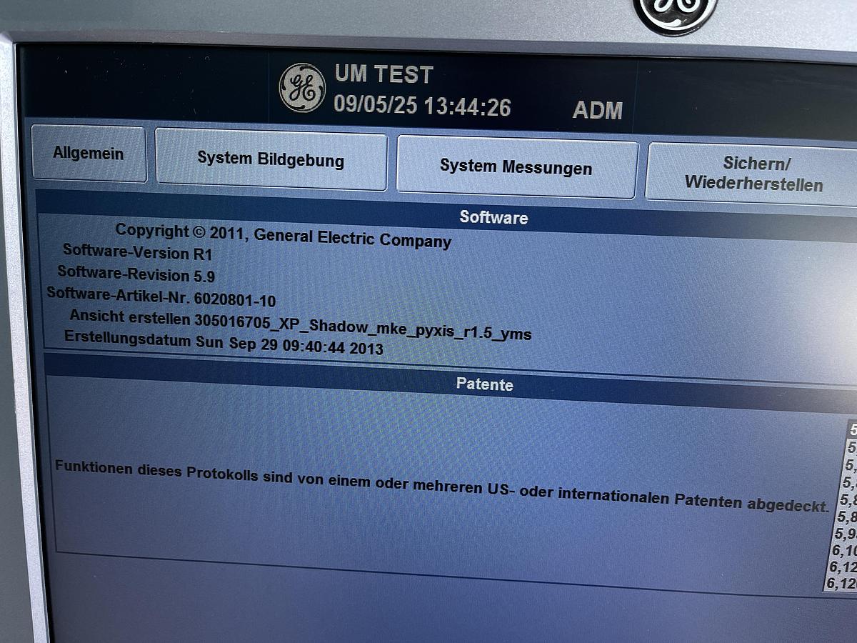 Used GE LOGIQ S8 Ultraschallgerät mit M5S-D kardio Ultraschallsonde und Drucker