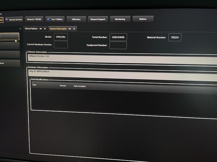 Used Philips EPIQ 5G Ultraschallgerät mit zwei Sonden