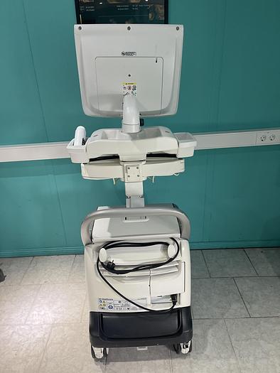 Gebraucht GE Vivid E9 Ultraschallgerät mit Kardiosonde und Drucker