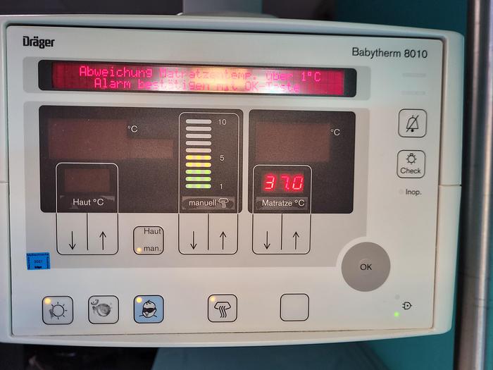 Gebraucht Dräger Babytherm 8010 Säuglingswärmesysteme