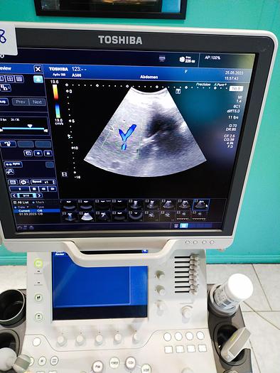 Gebraucht Toshiba Aplio 500 Ultraschallgerät mit 3 Sonden