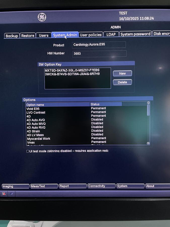 Gebraucht GE Vivid E95 v202 Ultraschallgerät mit zwei Sonden