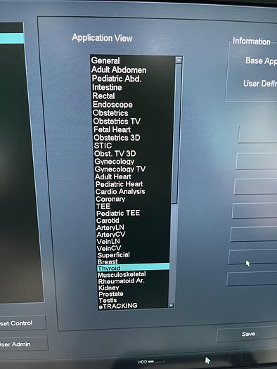 Gebraucht Hitachi ALOKA Arietta V70 Ultraschallgerät mit zwei Sonden und Fußschalter