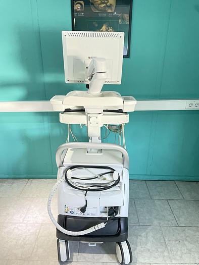 Gebraucht GE Vivid E9 XDclear Ultraschallgerät mit zwei Sonden und Drucker