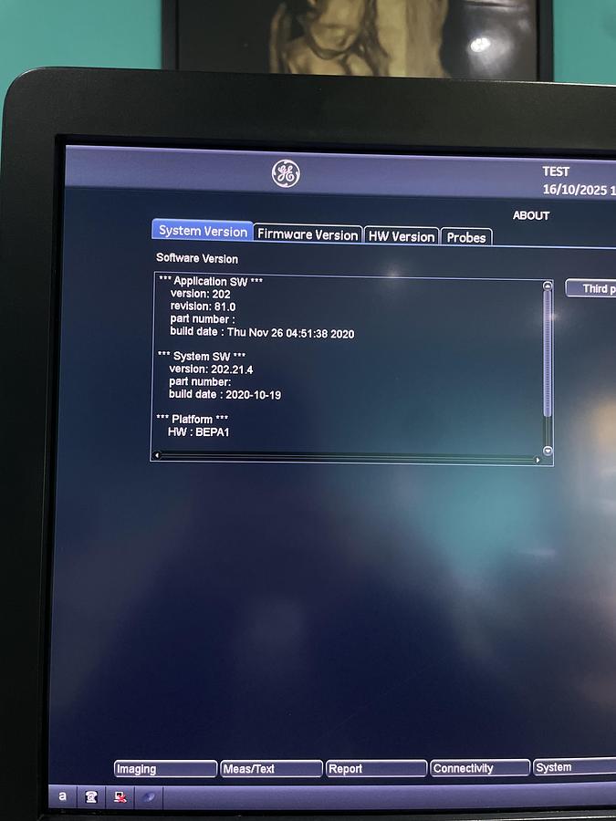 Gebraucht GE Vivid E95 v202 Ultraschallgerät mit zwei Sonden