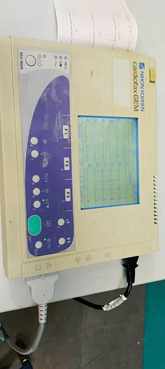 Gebraucht EKG NIHON KOHDEN cardiofax GEM
