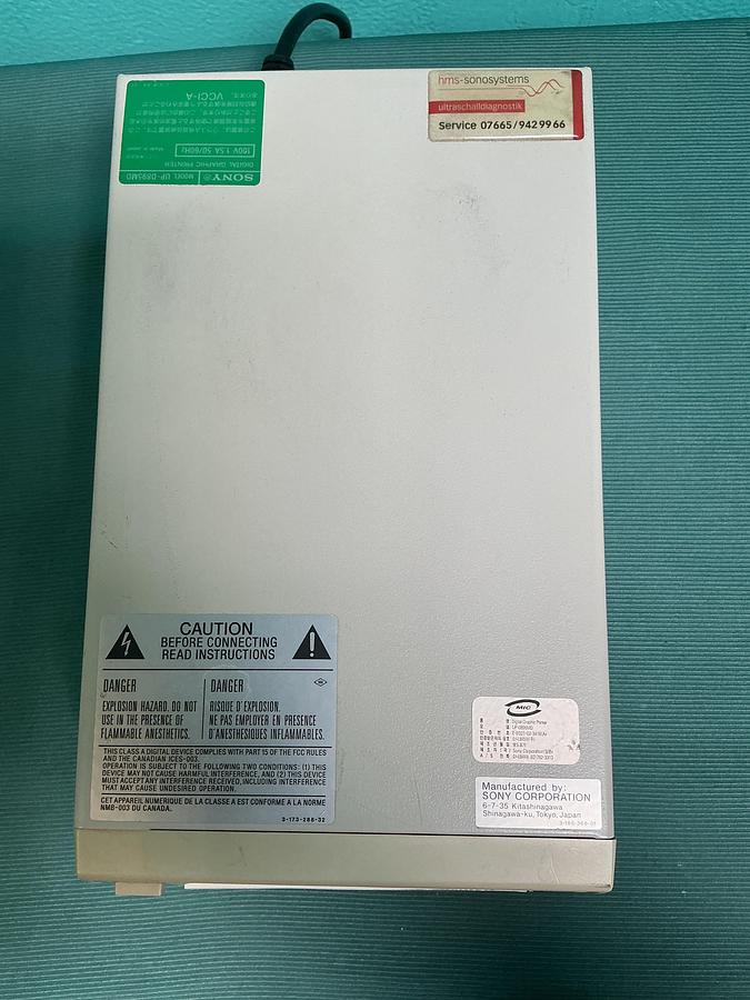 Gebraucht Sony UP-D895 MD Drucker für Ultraschallgeräte