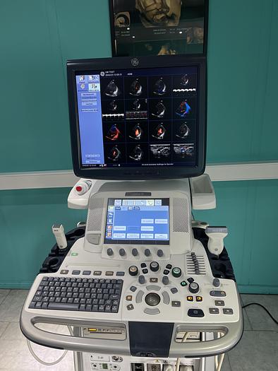 Gebraucht GE LOGIQ E9 Ultraschallgerät mit 2 Sonden und Drucker 