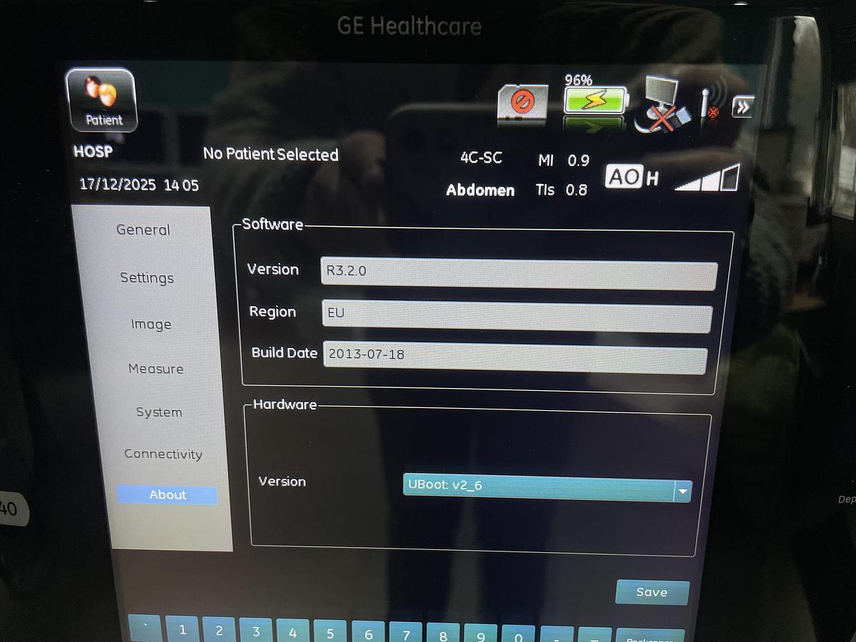 Gebraucht GE Venue 40 Ultraschallgerät mit Konvex Sonde