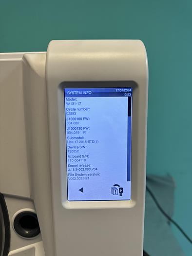 Used  W&H Lisa Remote Plus Sterilisationskammer