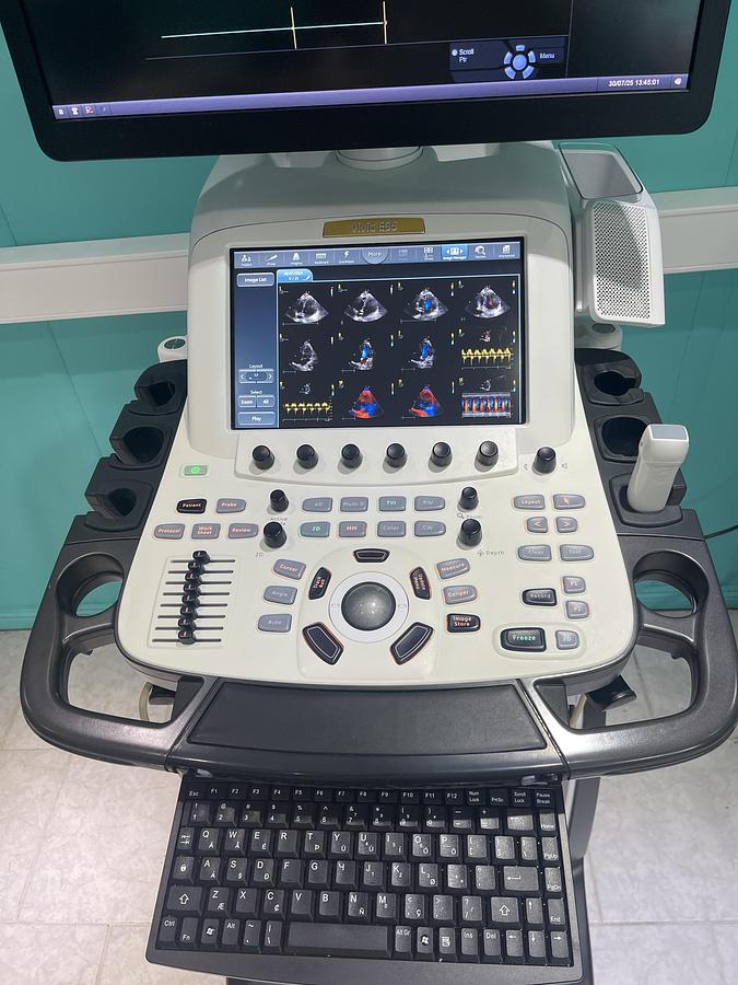 Gebraucht GE Vivid E95 V202 Ultraschallgerät mit M5Sc-D Kardiosonde